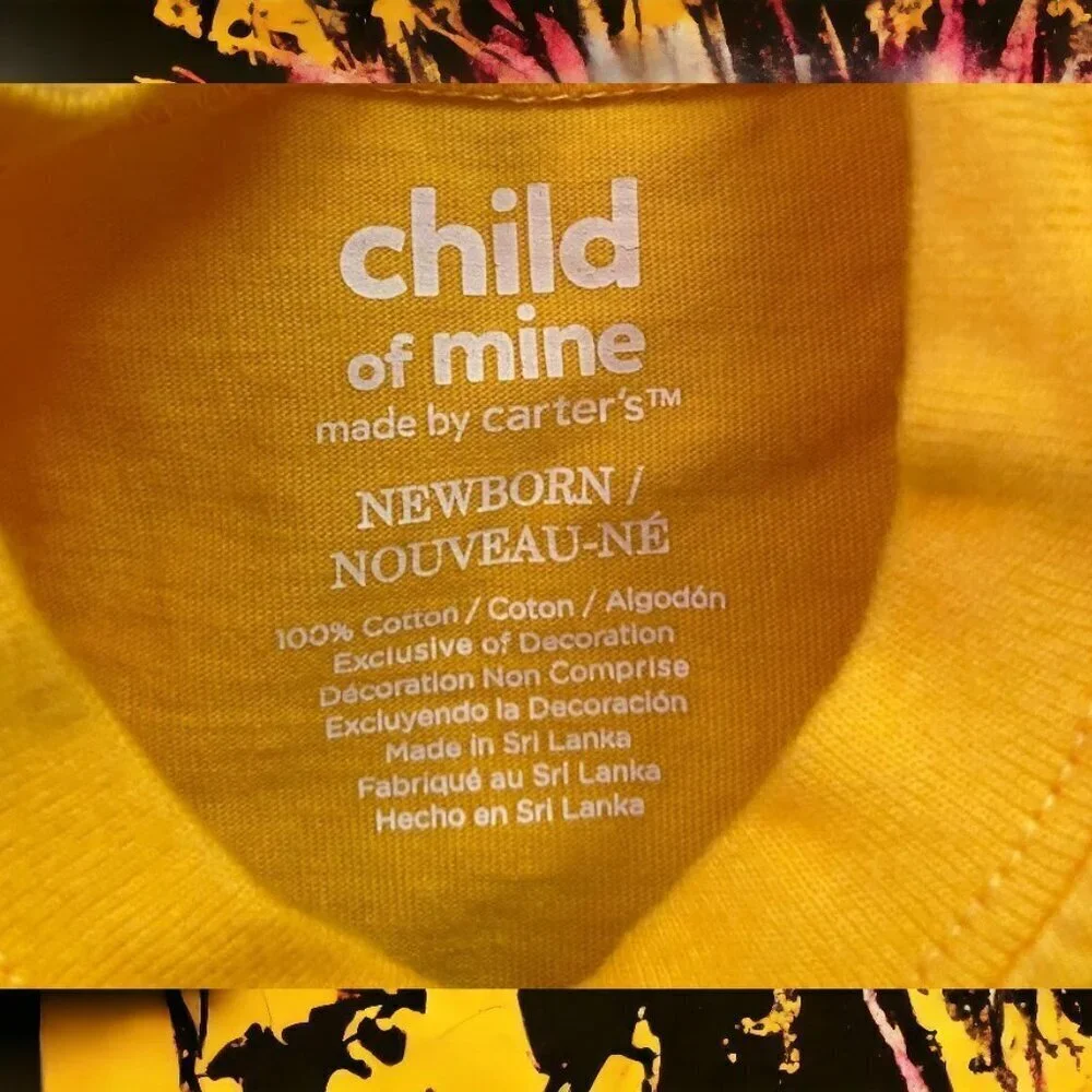 2pc Carter's Child of Mine Applique Awesome Brother Short Outfit